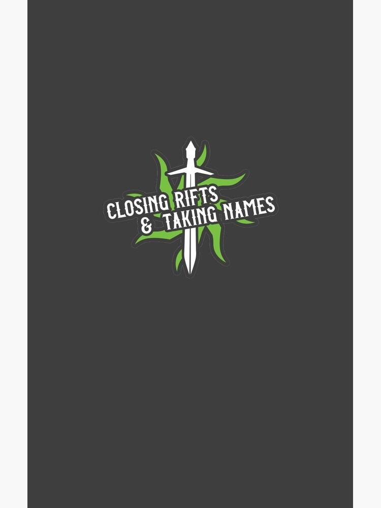 Closing Rifts & Taking Names by ginnydi