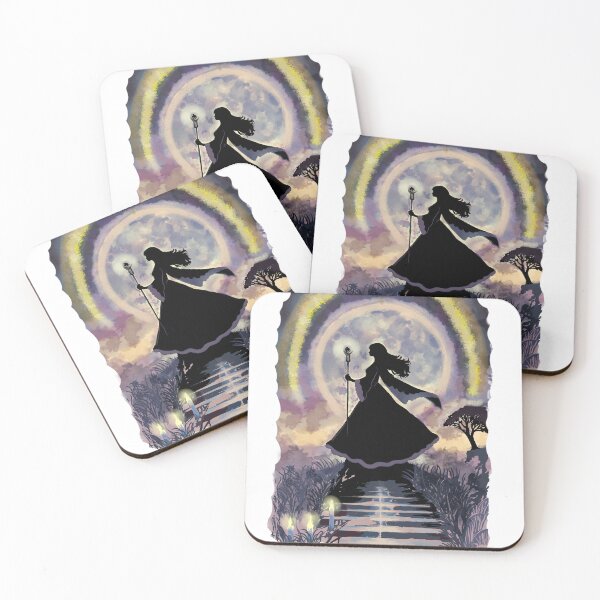 Item preview, Witch and the moon designed and sold by ArbuzWorldz.