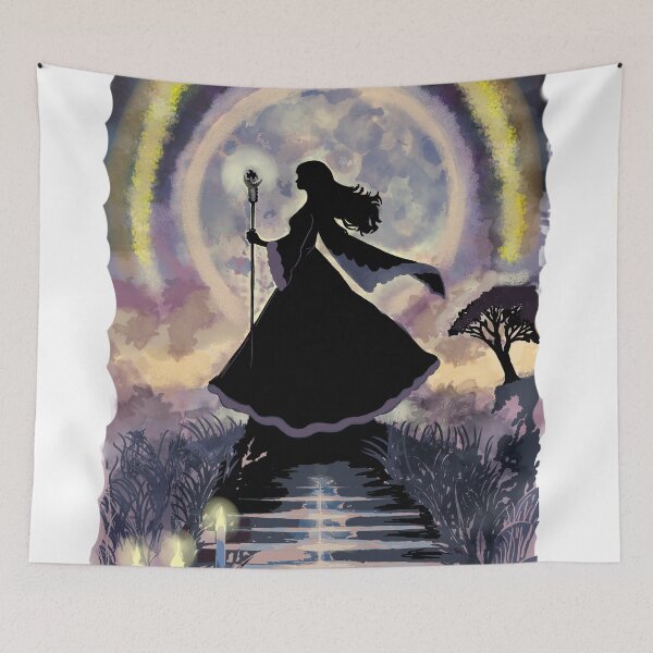 Item preview, Witch and the moon designed and sold by ArbuzWorldz.