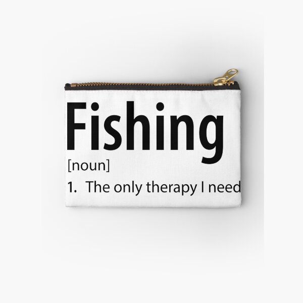 Item preview, Fishing (noun) - The Only Therapy I Need designed and sold by Mysticalbubble.
