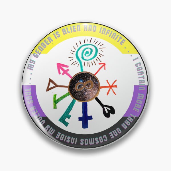 Item preview, The Nonbinary Wheel designed and sold by BijouFortune.