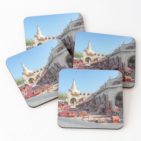 Item preview, Vibrant Souq Waqif Market designed and sold by Kasia Design.