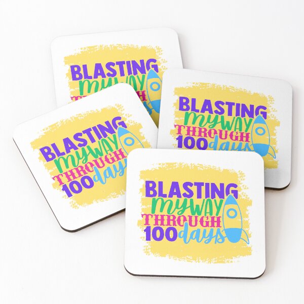 Item preview, Blasting My Way Through 100 Days, School | designed and sold by Lotta Luxxa Lifestyle.