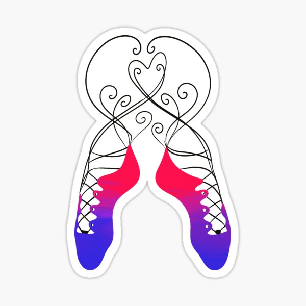 Item preview, Subtle bi pride ghillies  designed and sold by lavender-skyes.