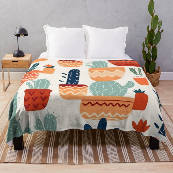 Item preview, Desert Potted Plant Pattern designed and sold by bubblegoth.