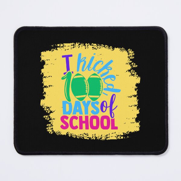 Item preview, I Kicked 100 Days of School, Football | designed and sold by Lotta Luxxa Lifestyle.