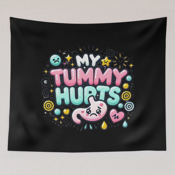 Item preview, My tummy hurts designed and sold by Mateusz Majcherek.