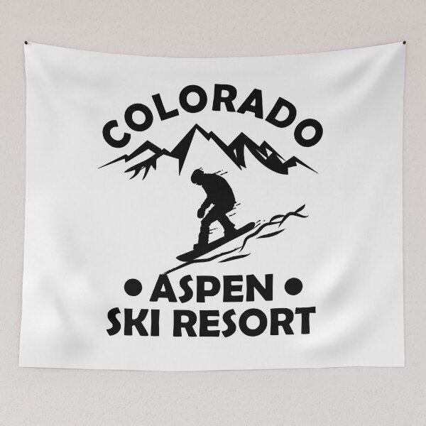 Item preview, Aspen ski resort Colorado Aspen snowboard designed and sold by Alexaltay.