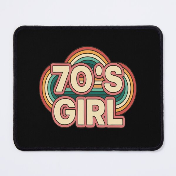 Item preview, 70's Girl Retro Vintage Design designed and sold by Text2tee.