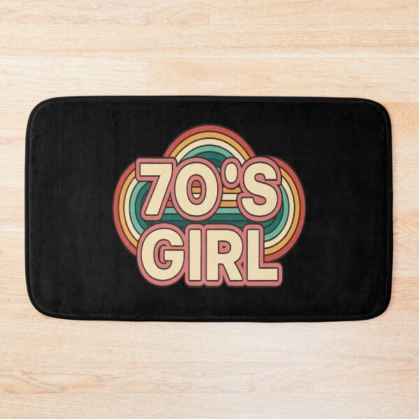 Item preview, 70's Girl Retro Vintage Design designed and sold by Text2tee.