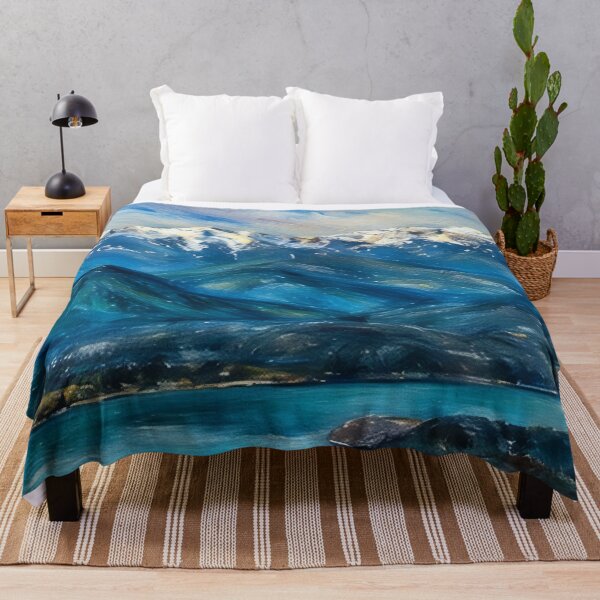 Item preview, Olympic Mountains Hood Canal (Pastel) designed and sold by flyscenicair.