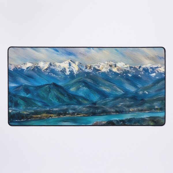 Item preview, Olympic Mountains Hood Canal (Pastel) designed and sold by flyscenicair.