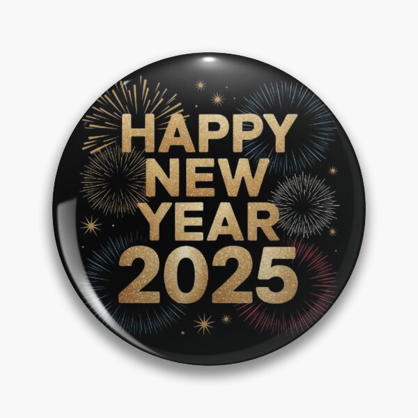 Item preview, Happy New Year 2025 designed and sold by SztylishDesigns.