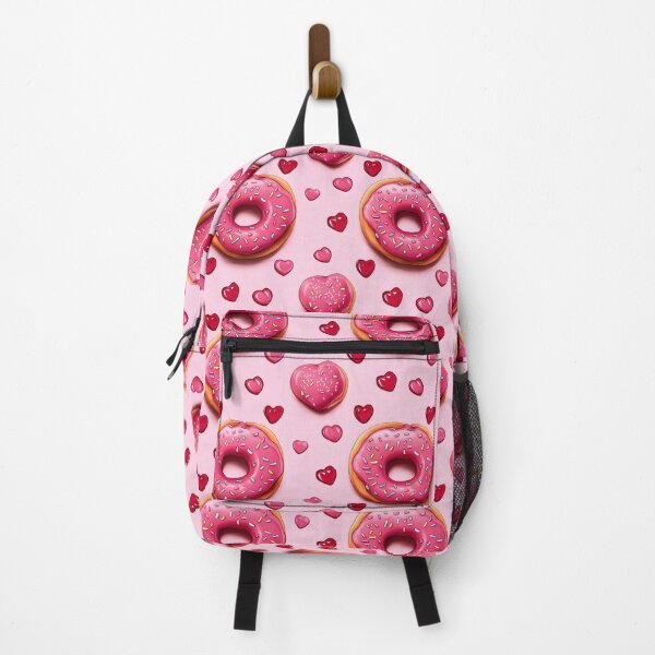 Item preview, Donut Hearts Pink Pattern designed and sold by EL-Lebedenko.