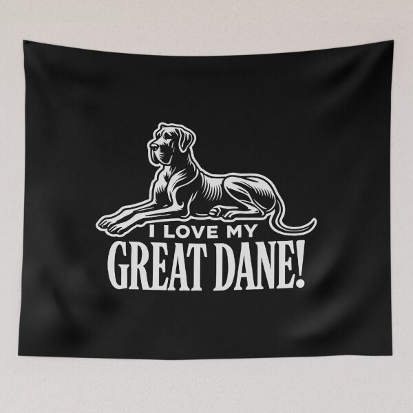 Item preview, I LOVE MY GREAT DANE! - Gentle Giant - Apollo of Dogs designed and sold by Darling DeDe.