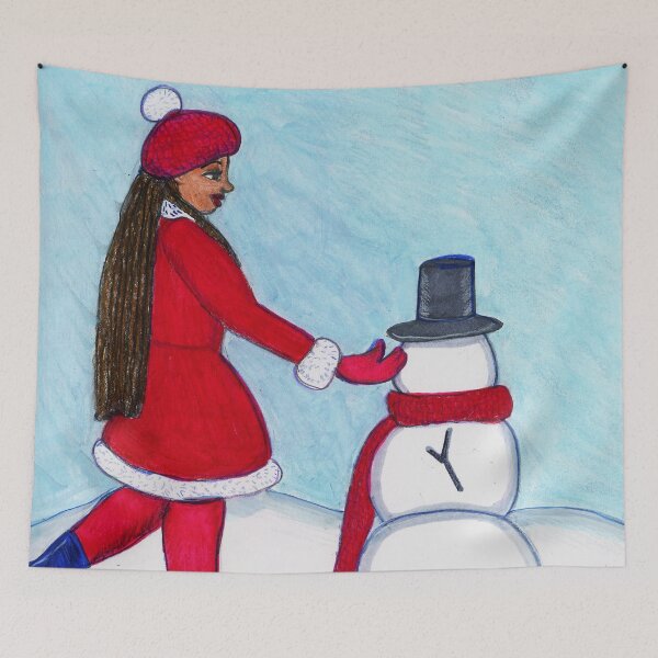 Item preview, Let's Build a Snowman designed and sold by gatadelafuente.