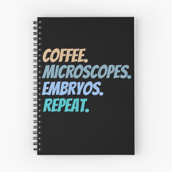 Item preview, Coffee Microscopes Embryos Repeat Embryologist Gift Idea Embryology designed and sold by HosvPrint .s.