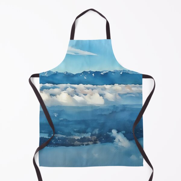 Item preview, Olympic Mountains Puget Sound (Watercolor) designed and sold by flyscenicair.