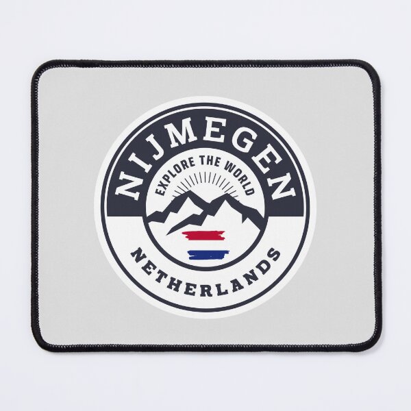 Item preview, Nijmegen Netherlands Black and White Crest designed and sold by World Designs.