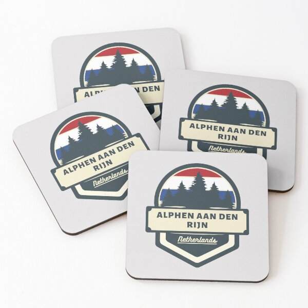 Item preview, Alphen aan den Rijn Netherlands Retro Vintage Badge designed and sold by World Designs.