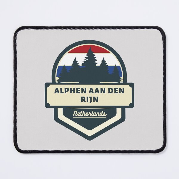 Item preview, Alphen aan den Rijn Netherlands Retro Vintage Badge designed and sold by World Designs.