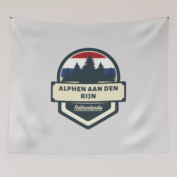 Item preview, Alphen aan den Rijn Netherlands Retro Vintage Badge designed and sold by World Designs.
