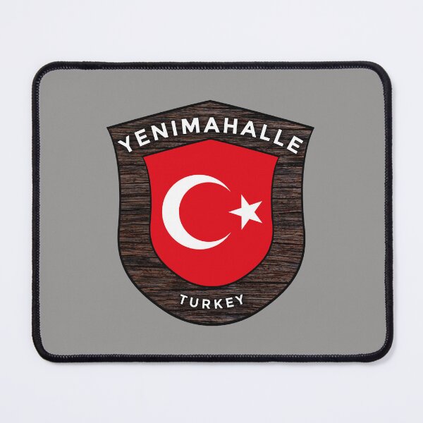 Item preview, Yenimahalle Turkey Emblem Flag designed and sold by World Designs.