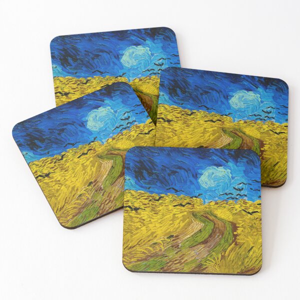Item preview, Vincent van Gogh Wheatfield with Crows designed and sold by ByOxCe.