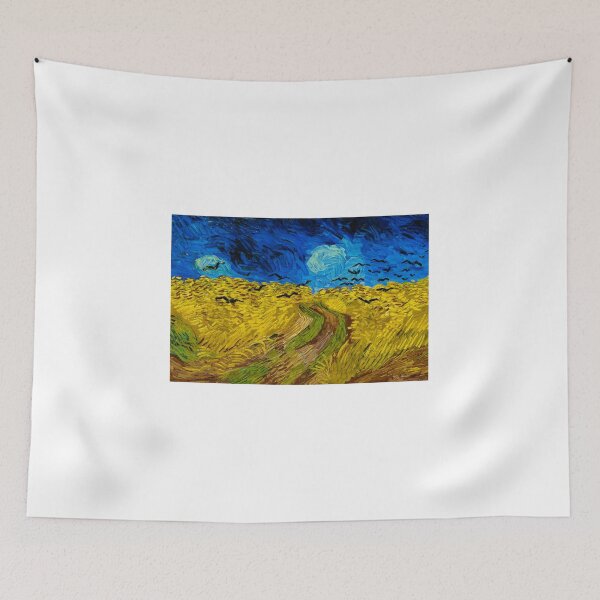 Item preview, Vincent van Gogh Wheatfield with Crows designed and sold by ByOxCe.