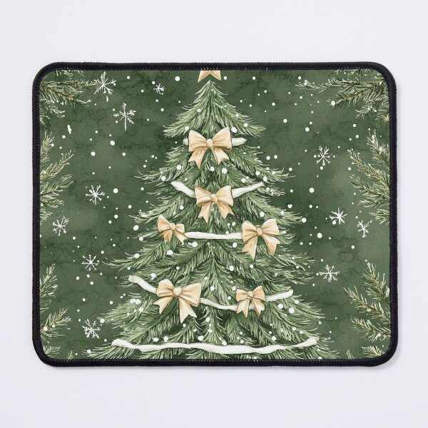 Item preview, WATERCOLOR DECORATED CHRISTMAS TREE, XMAS SPIRIT  designed and sold by PRINYOS.