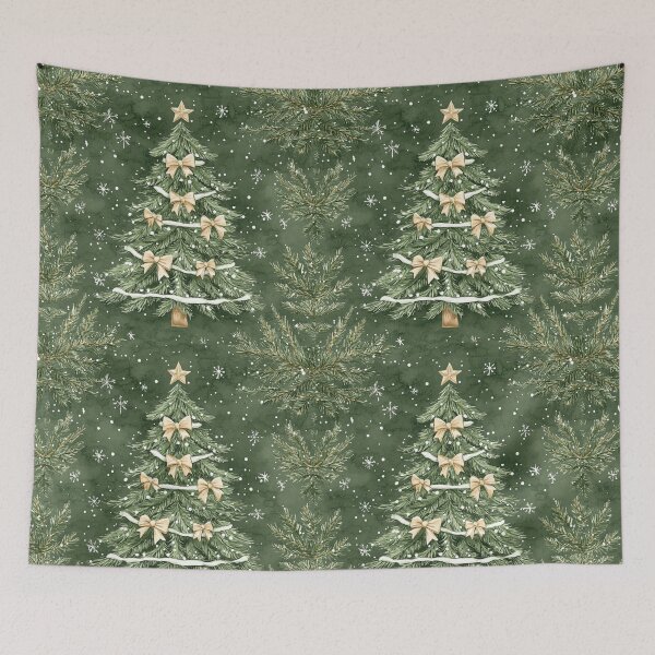 Item preview, WATERCOLOR DECORATED CHRISTMAS TREE, XMAS SPIRIT  designed and sold by PRINYOS.
