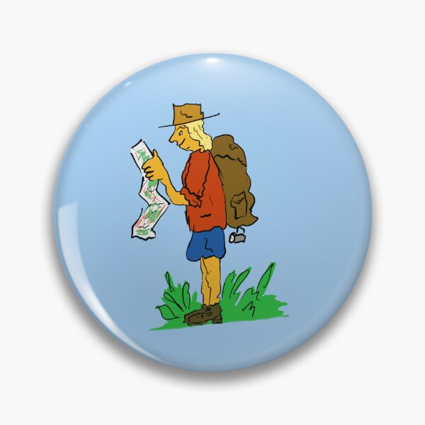 Item preview, Lady or Girl Hiking or Rambleing with map. designed and sold by iancoppack.