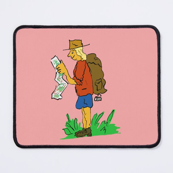 Item preview, Lady or Girl Hiking or Rambleing with map. designed and sold by iancoppack.