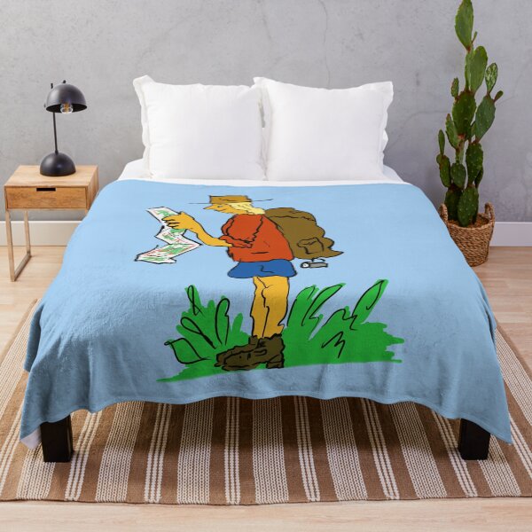 Item preview, Lady or Girl Hiking or Rambleing with map. designed and sold by iancoppack.