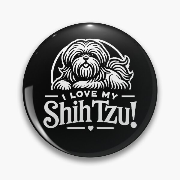 Item preview, I LOVE MY SHIH TZU! - Lap Dog - Playful, Affectionate, Loyal Breed designed and sold by Darling DeDe.