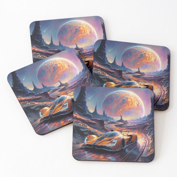 Item preview, Road Trip on a multicolor planet designed and sold by Jambonfromage.