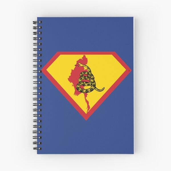 Item preview, MYANMAR  - Freedom Is The Superpower - Gadsden Snake Flag - Dont Tread On Me SUPERHERO design designed and sold by pelagio.