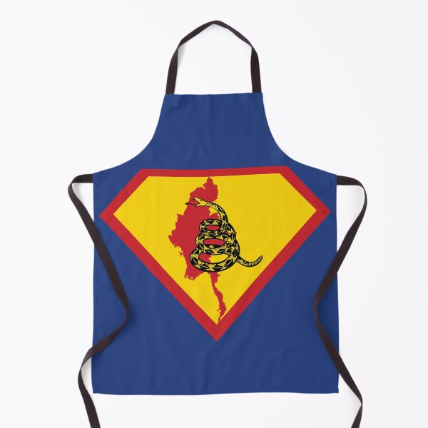 Item preview, MYANMAR  - Freedom Is The Superpower - Gadsden Snake Flag - Dont Tread On Me SUPERHERO design designed and sold by pelagio.