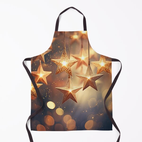 Item preview, Star-shaped lights twinkle in warm hues, creating a magical atmosphere designed and sold by homydesign.