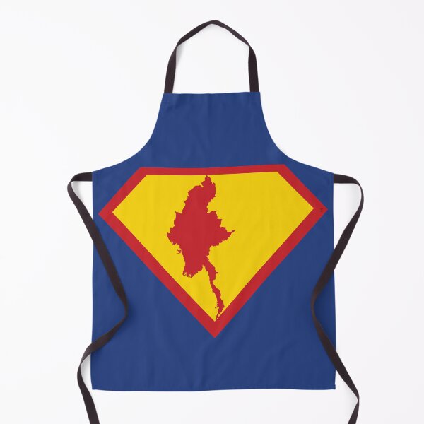 Item preview, SUPER MYANMAR  - Freedom Is The Superpower - SUPERHERO design designed and sold by pelagio.