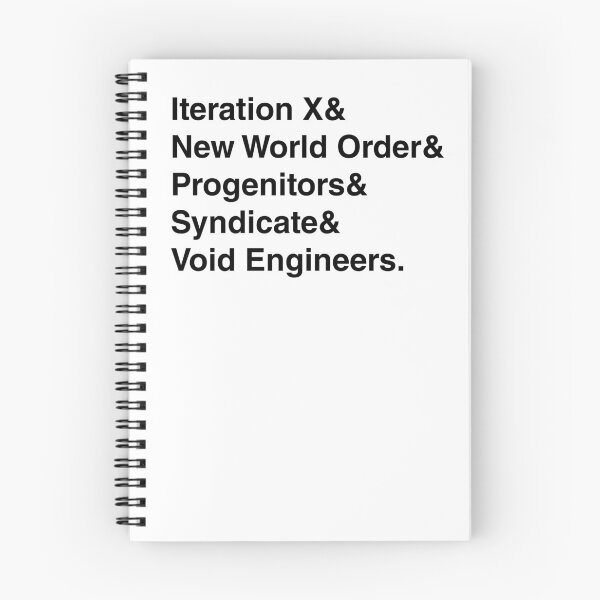 Item preview, Mage the Ascension -Technocracy "&" (black version) designed and sold by Goth-It-Covered.