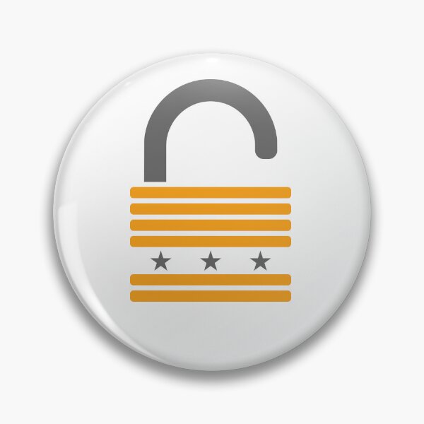 Item preview, District Locksport - Open Padlock designed and sold by DistLocksport.