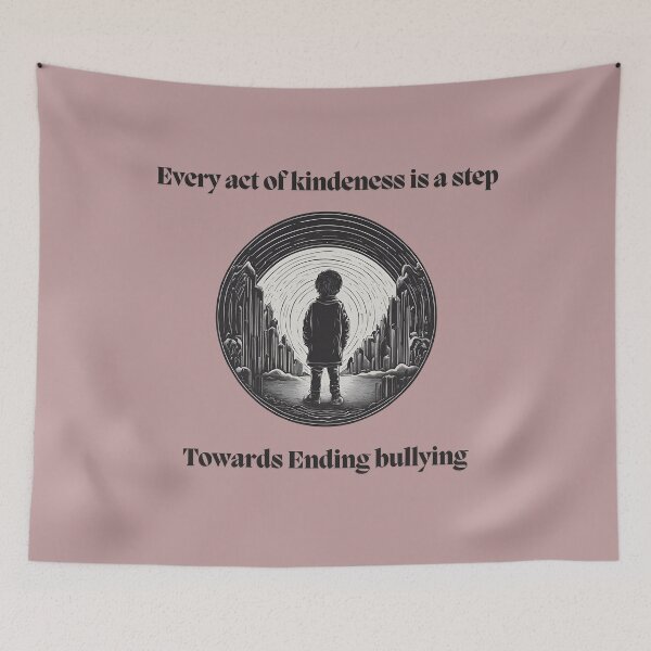 Item preview, Anti Bullying No Bullies Merch | Personalised T-shirt & More designed and sold by PrintPixDesigns.