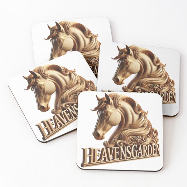 Item preview, Wooden Horse Sculpture designed and sold by Hevensgarden.