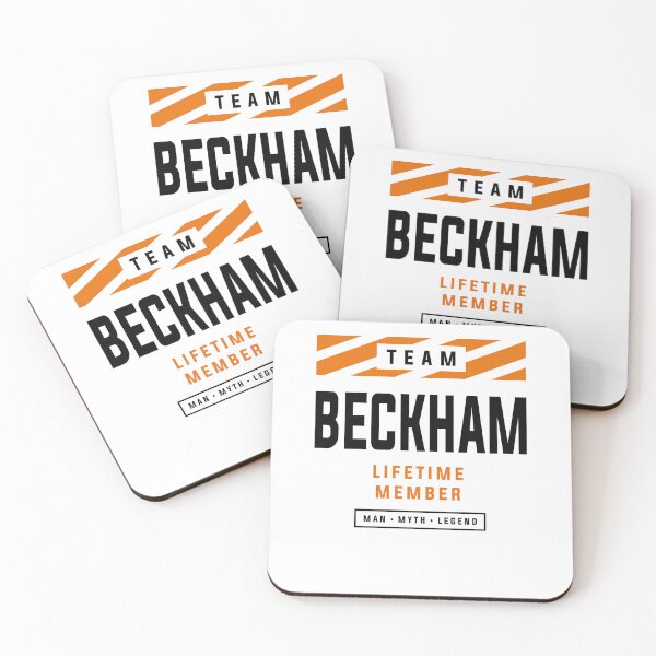 Item preview, Team Beckham Lifetime Member Funny Name Beckham designed and sold by cidolopez.