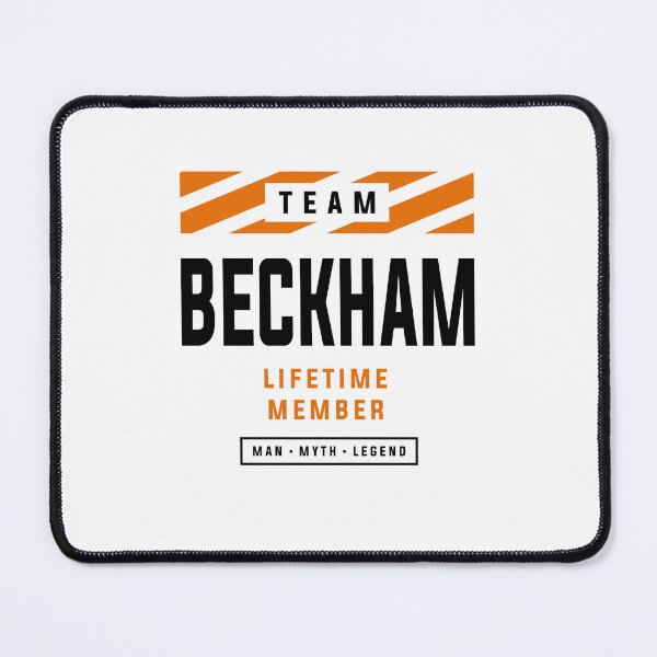Item preview, Team Beckham Lifetime Member Funny Name Beckham designed and sold by cidolopez.
