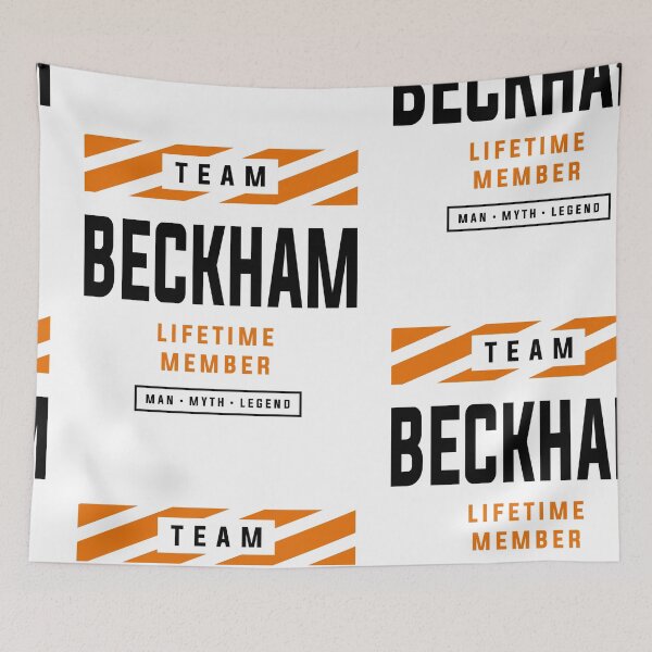 Item preview, Team Beckham Lifetime Member Funny Name Beckham designed and sold by cidolopez.