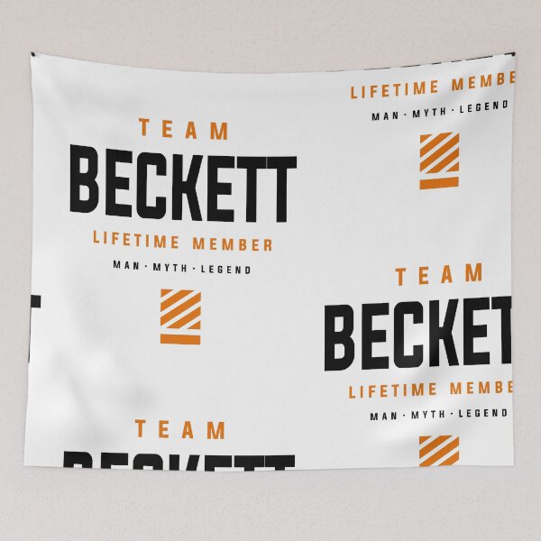 Item preview, Team Beckett Lifetime Member Funny Name Beckett designed and sold by cidolopez.