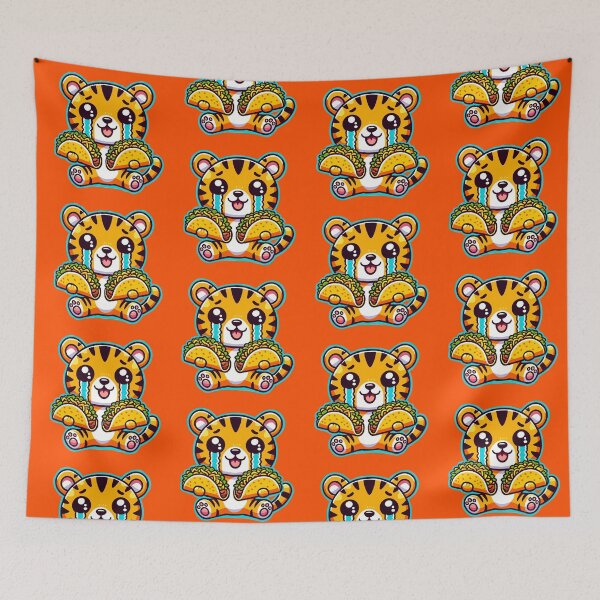 Item preview, Taco Tuesday Tiger designed and sold by Ghost on Toast.