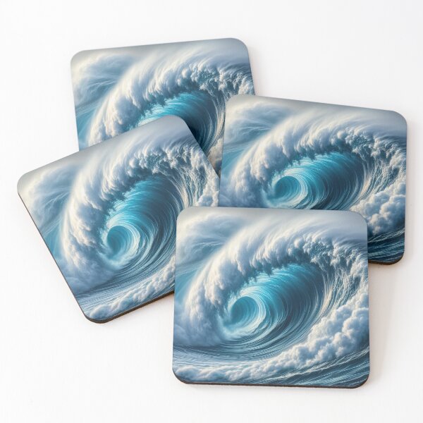 Item preview, A digital artwork of a stylized wave with intricate lines and patterns designed and sold by homydesign.